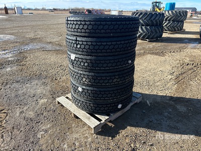 Quantity of (6) Aosowing 11R24.5 Reifen (Unused)