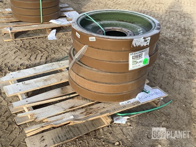 (6) Sunray RN283XRSZ0QX Solid Polyure Wheels