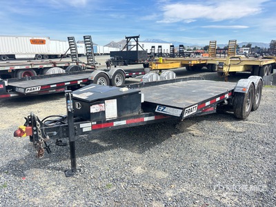 2022 Pratt EZ-1980 19 ft T/A Tilt Deck Trailer
