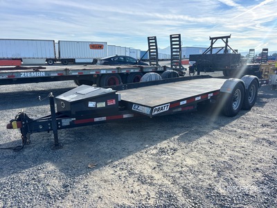 2020 Pratt EZ-1980 19 ft T/A Tilt Deck Trailer