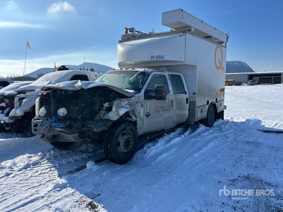 2013 Ford F-550 4x4 Crew Cab Utility Truck (Inoperable)