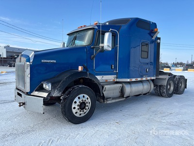 2015 Kenworth T800 6x4 T/A Sleeper Truck Tractor