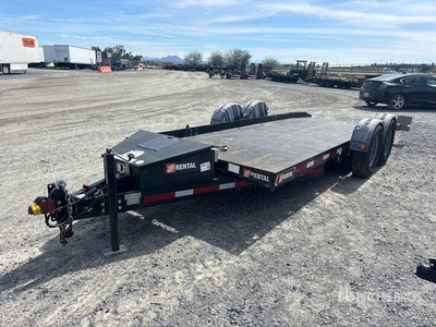 2020 Pratt EZ-1980 19 ft T/A Tilt Deck Trailer