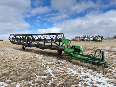 John Deere 590 36 ft Pull Type Swather Windrower