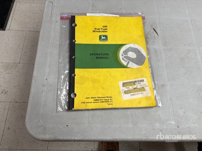 John Deere 590 36 ft Pull Type Swather Ecumeur