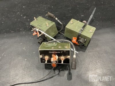 (3) 11669705-K Vehicular Heater Electrical Control Boxes