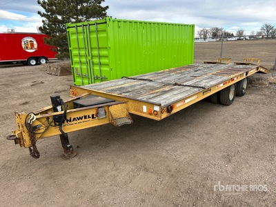 1995 Dynaweld 25 ft T/A Equipment Trailer