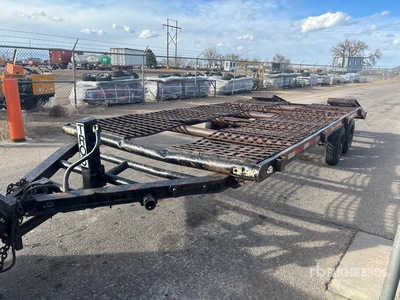 1974 Homemade 16 ft مقطورة معدات