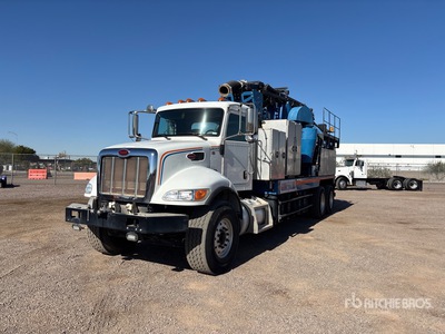 Vac-Con on 2021 Peterbilt 348 6x4 Vacuum Excavator Truck