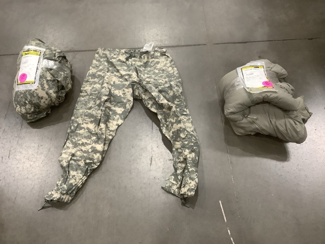 (38) Pairs of Assorted Trousers, (7) Wet Weather Jackets & (4) Assorted Parkas