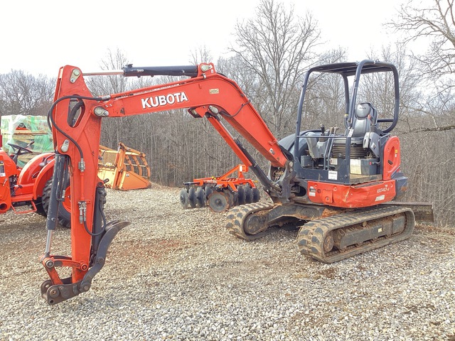 2017 Kubota KX040-4R1A Mini Excavator