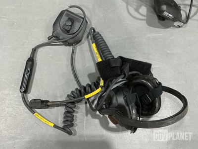 (8) Racal Acoustics RA5000/1/6400 Headsets