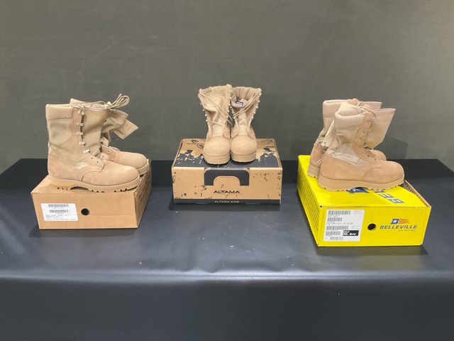 (73) Pairs of Combat Boots