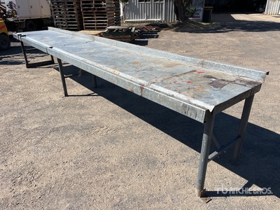 5380 mm Metal Workbench