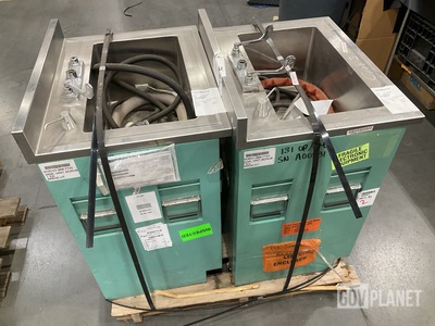 (2) Hamilton 950S936 Scrub Sink Units