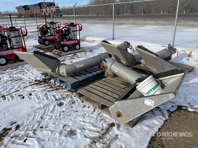 Quantity of (4) 25 in x 29 in Hydraulic Hopper Augers