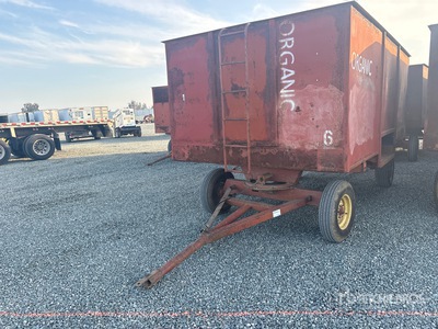 Turntable Walnut Trailer Attrezzatura varia per raccolta noci