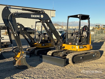 2025 John Deere 50 P-Tier Mini Excavator