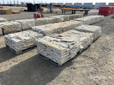 Quantity of (12) Pallets of Stone