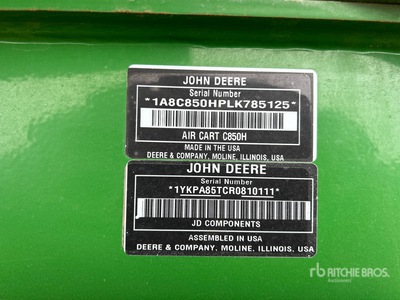 2020 John Deere C850 850 bu Tow-Behind Air Cart