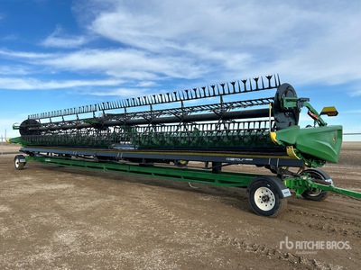 2022 John Deere HD50F 50 ft Hinged Flex Draper Combine Header
