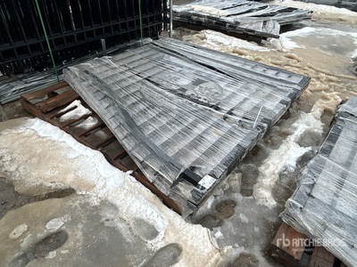 2026 Suihe NG-14T -2 7 ft x 7 ft 5 in Bi-Parting Driveway Gate (Unused)