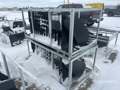 Quantity of (2) Suihe SSM 50 in Skid Steer Concrete Mixer (Unused)