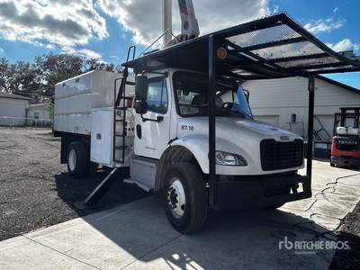 2021 Terex XTPRO 56 ft on 2022 Freightliner M2 106 4x2 Bucket Truck