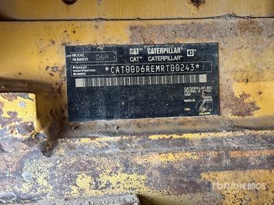 2006 Cat D6R XW Series III Pelleteuse à chenilles