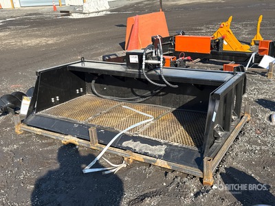 2026 GIYI GY-VB79 79 in Skid Steer Screening Bucket (Unused)