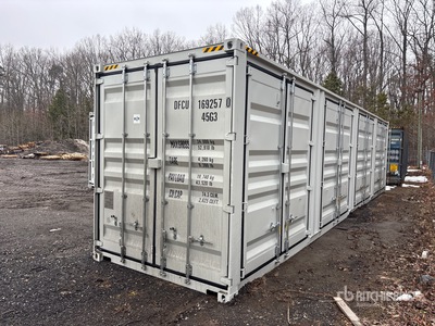 2026 40 ft High Cube Multi-Door Storage Container