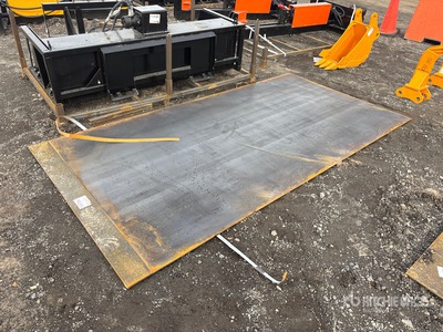 2026 SKLP 5 ft x 10 ft (0.4 in Thick) Steel Plate (Unused)