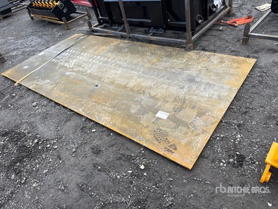 2026 SKLP 5ft* 9'10"ft(0.4 in Thick) Steel Plate 2 pcs (Unused)