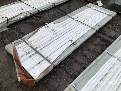 Quantity of 2026 SKLP SKL100 10 ft Corrugated Tin Siding Materiale edile (Unused)