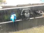 Trailer Chassis with Power Receptacle Functional