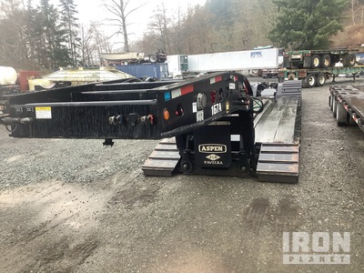 2022 Aspen HHT/RL 55 ton Tri/A Removable Gooseneck مقطورة لوبوي