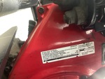 Engine with Emission Certification Label
