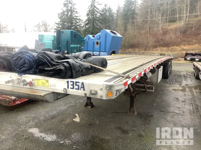 2016 Reitnouer Max Miser 54 ft Tri/A Flatbed Trailer