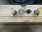 Trailer Chassis with Power Receptacle Functional