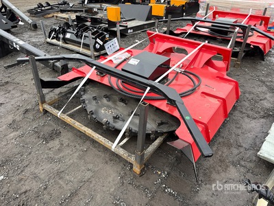 2026 GIYI GY-DM59 39 in Disc Skid Steer Mulcher (Unused)