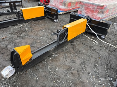 2026 GIYI GY-HLS82 25 in Skid Steer Log Splitter (Unused)