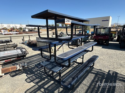 Quantity of (3) 2025 Rectangle Picnic Table Divers  - Fits Leisure craft