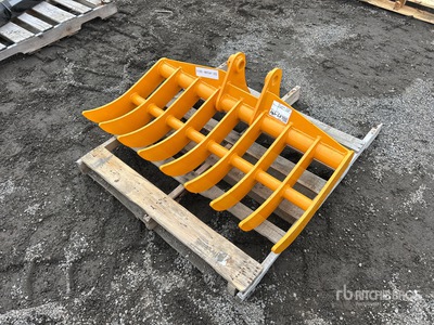 2026 GIYI 44 in Râteau d'excavatrice - Fits CAT 305 (Unused)