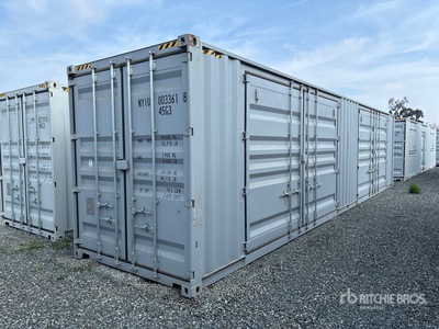 2026 40 ft High Cube Multi-Door Storage Container
