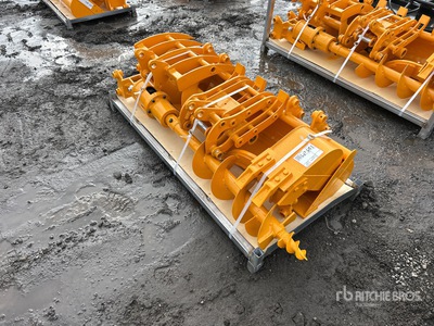 Quantity of (8) 2026 GIYI VCA-8 Mini Excavator Attachments - Fits Cat 301 (Unused)