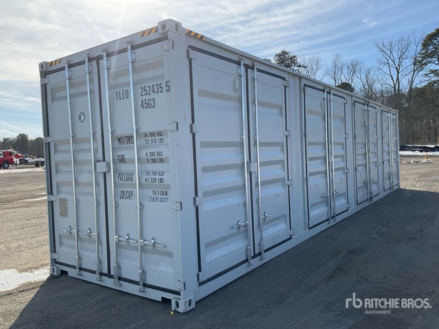 2025 40 ft High Cube Multi-Door Storage Container | Ritchie Bros ...