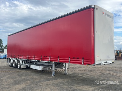 2024 Krueger 13.2 m Tri/A Curtain Side Trailer