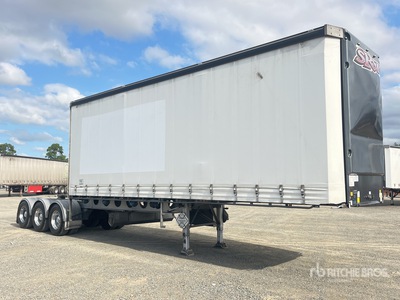 2019 Vawdrey 8.3 m Tri/A B-Double Lead Curtain Side Trailer