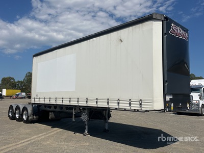 2019 Vawdrey 8.3 m Tri/A B-Double Lead Tautliner Trailer