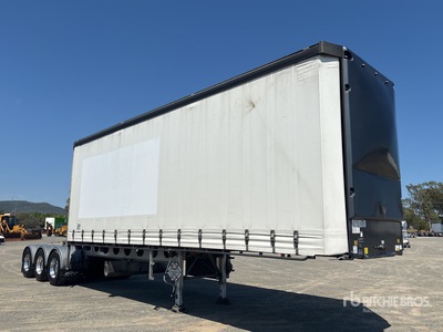 2019 Vawdrey 8.4 m Tri/A B-Double Lead Remolque con Lona